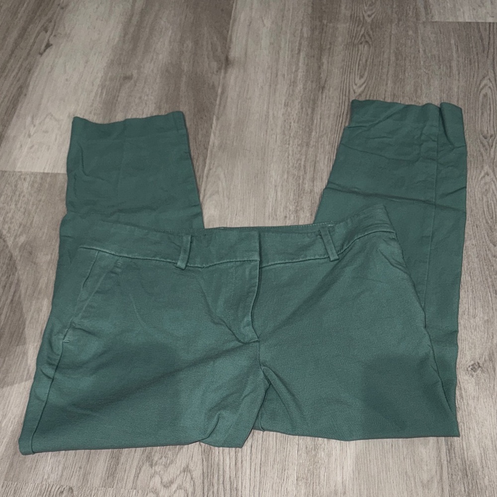 Ann Taylor Factory Women's Teal Skinny Pants